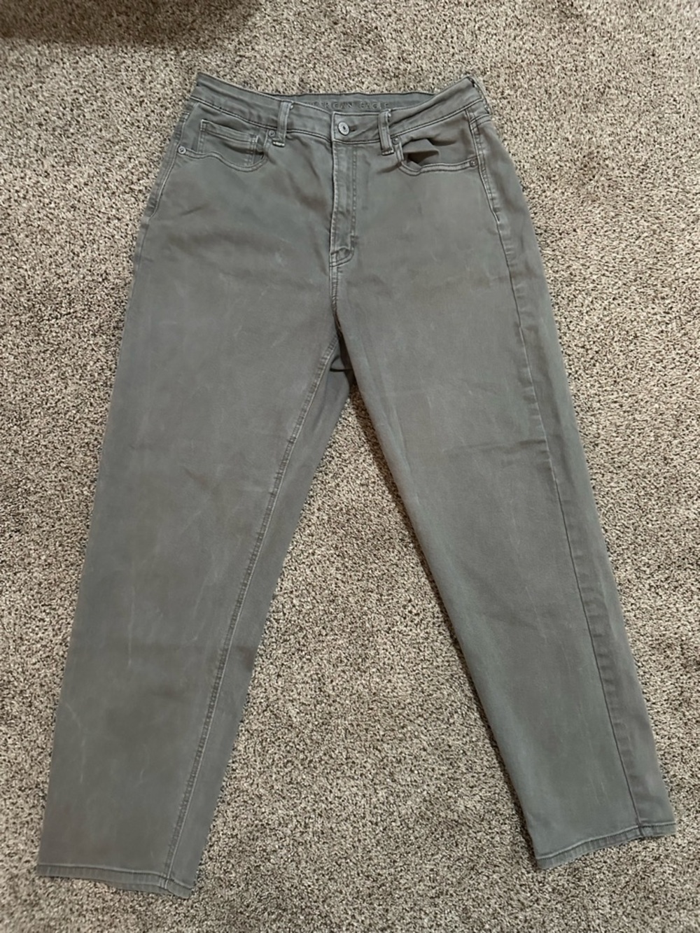 American Eagle Outfitters Olive Stretch Pants